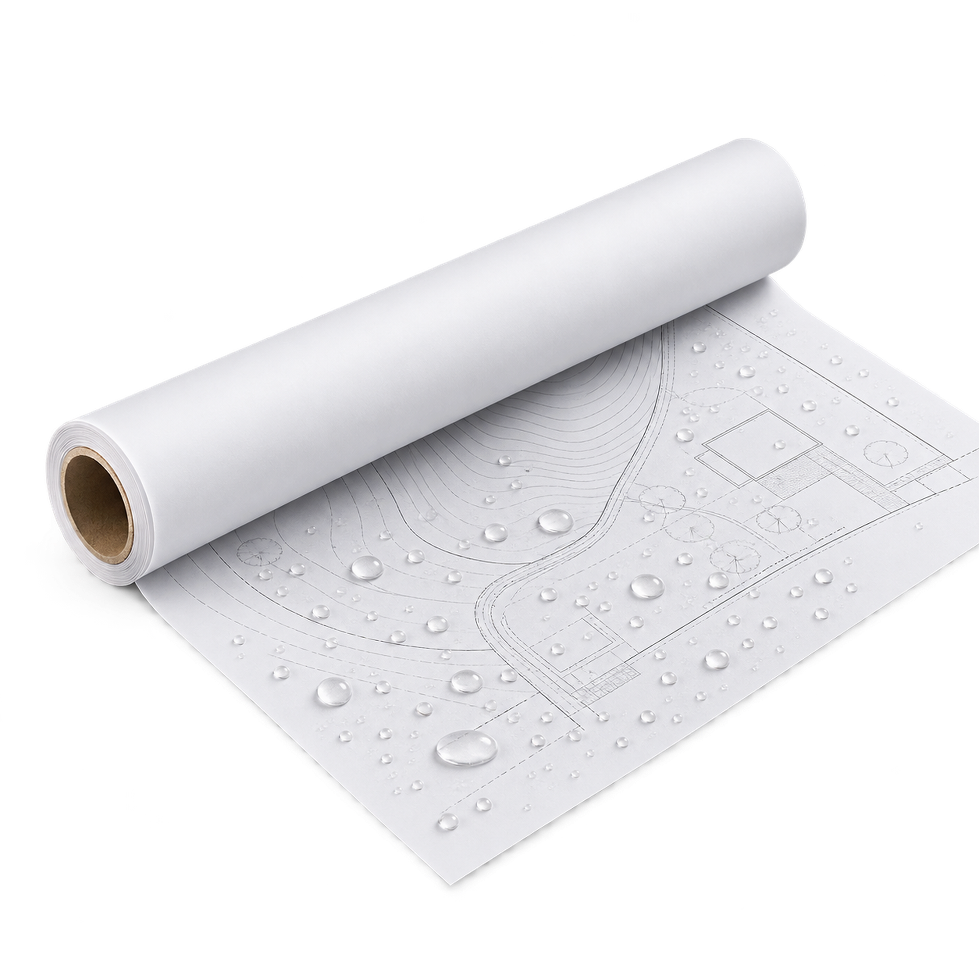 Plotterpaper wet strength 90g/m² 91,4cm 40m