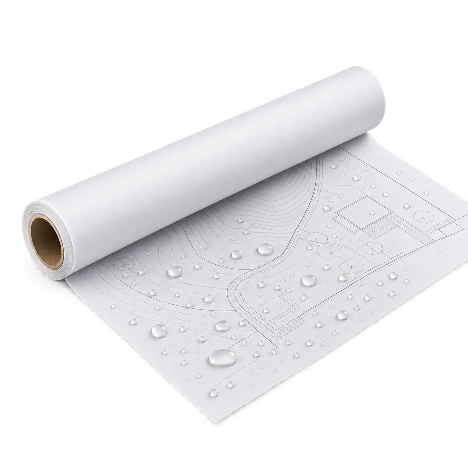 Plotterpapier Sorte 128-110 nassfest ca. 90g/m²