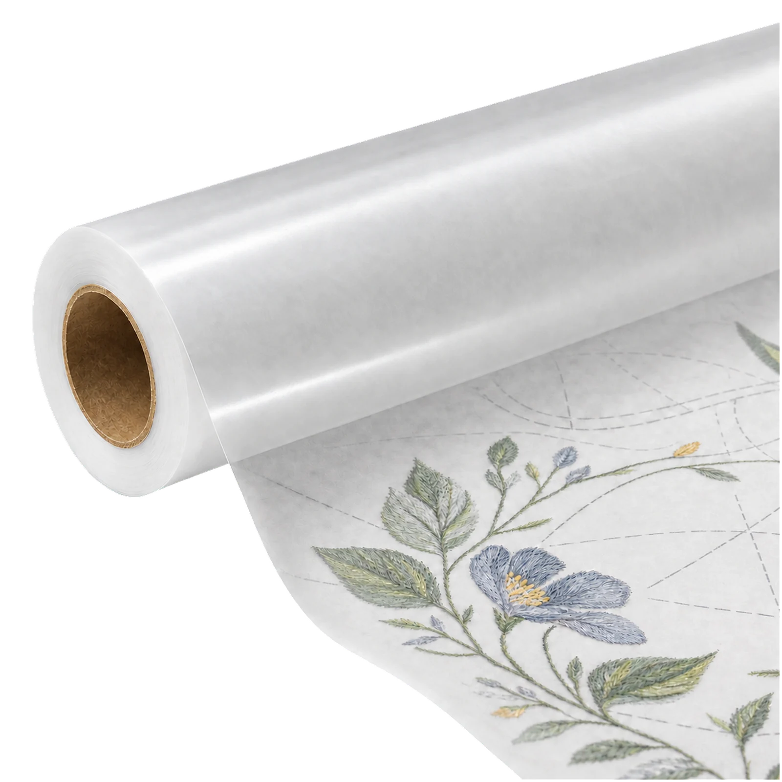 Dünne Hochtransparent-Schnittmusterfolie 20g/m² auf Rolle 